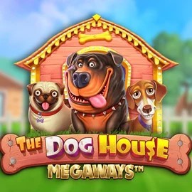Slots logo of The Dog House Megaways from Pragmatic Play at BetOnRed Casino